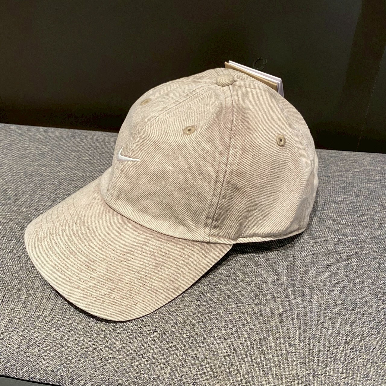 Nike Club Cap Denim 刺繡水洗老帽 HF0383-009