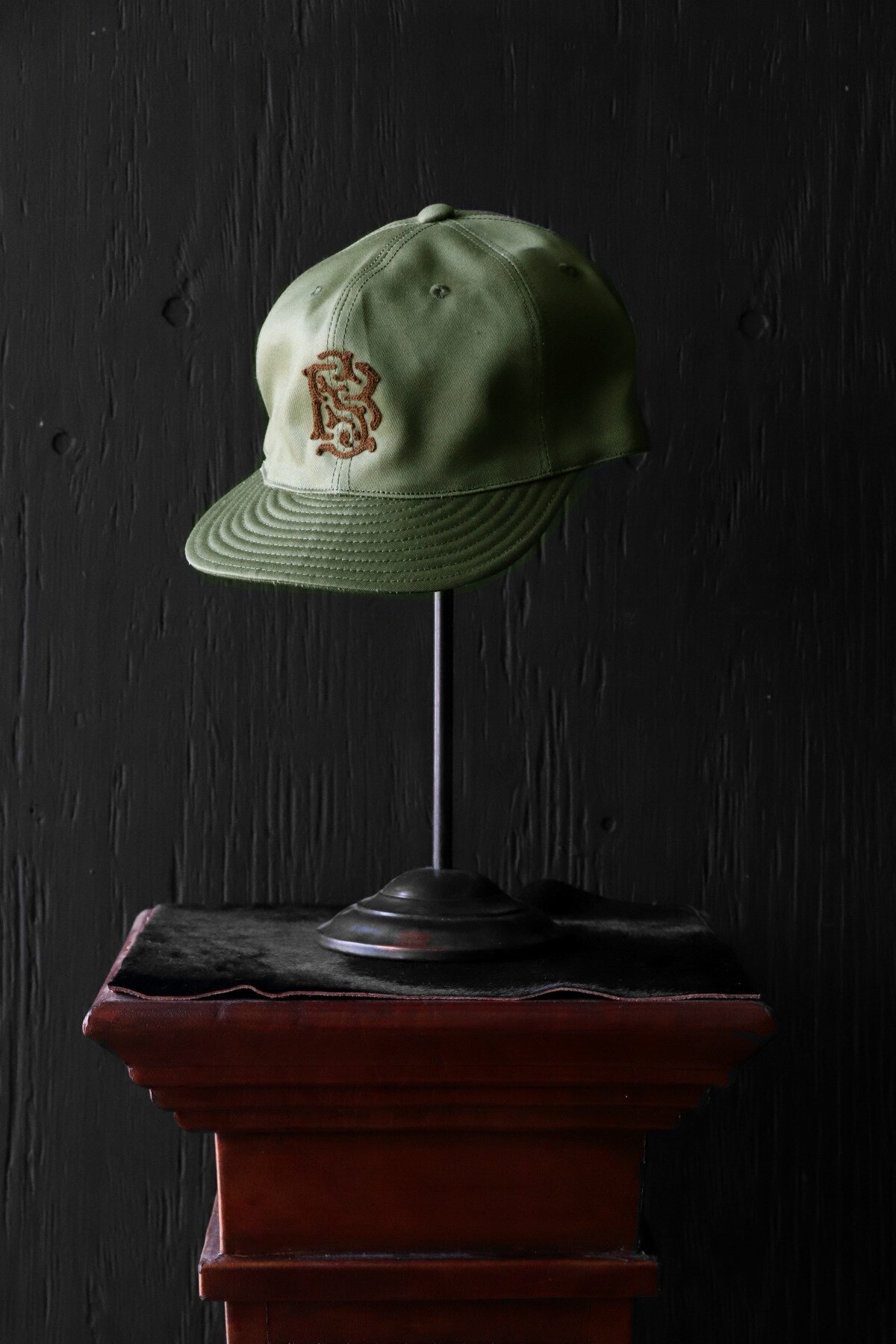 Black Sign BS Trucker Cap / Olive Chino (Coming soon)