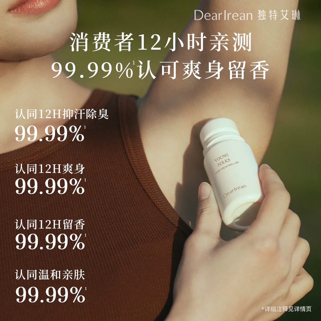 (7670) 艾琳淨味爽身香體露50ML【4味可選】