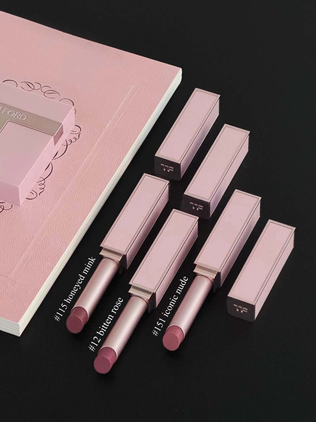 全網首發 TOM FORD TF 2026七夕限定 口紅 玫瑰粉調 柔霧 亮澤 自然持妝