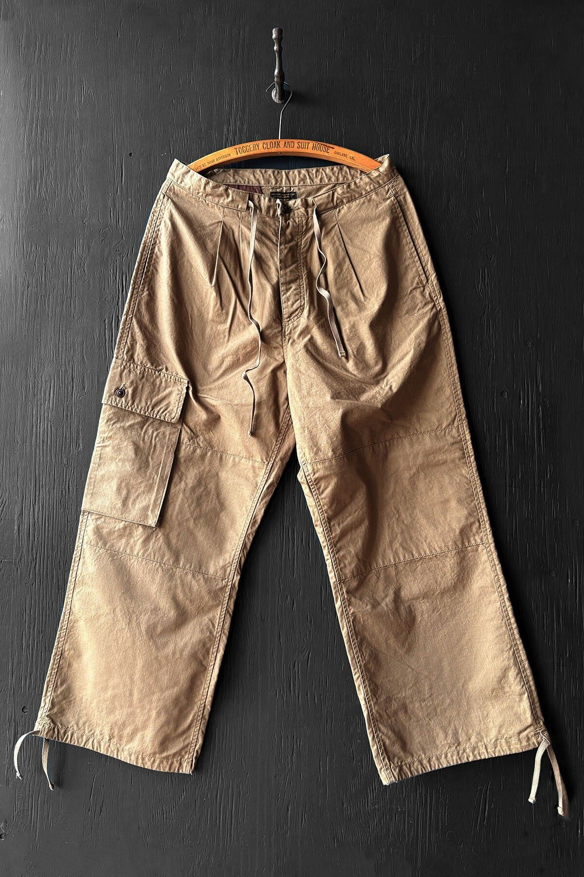 Black Sign Military Ripstop Field Trousers / Dust Beige (Coming soon)