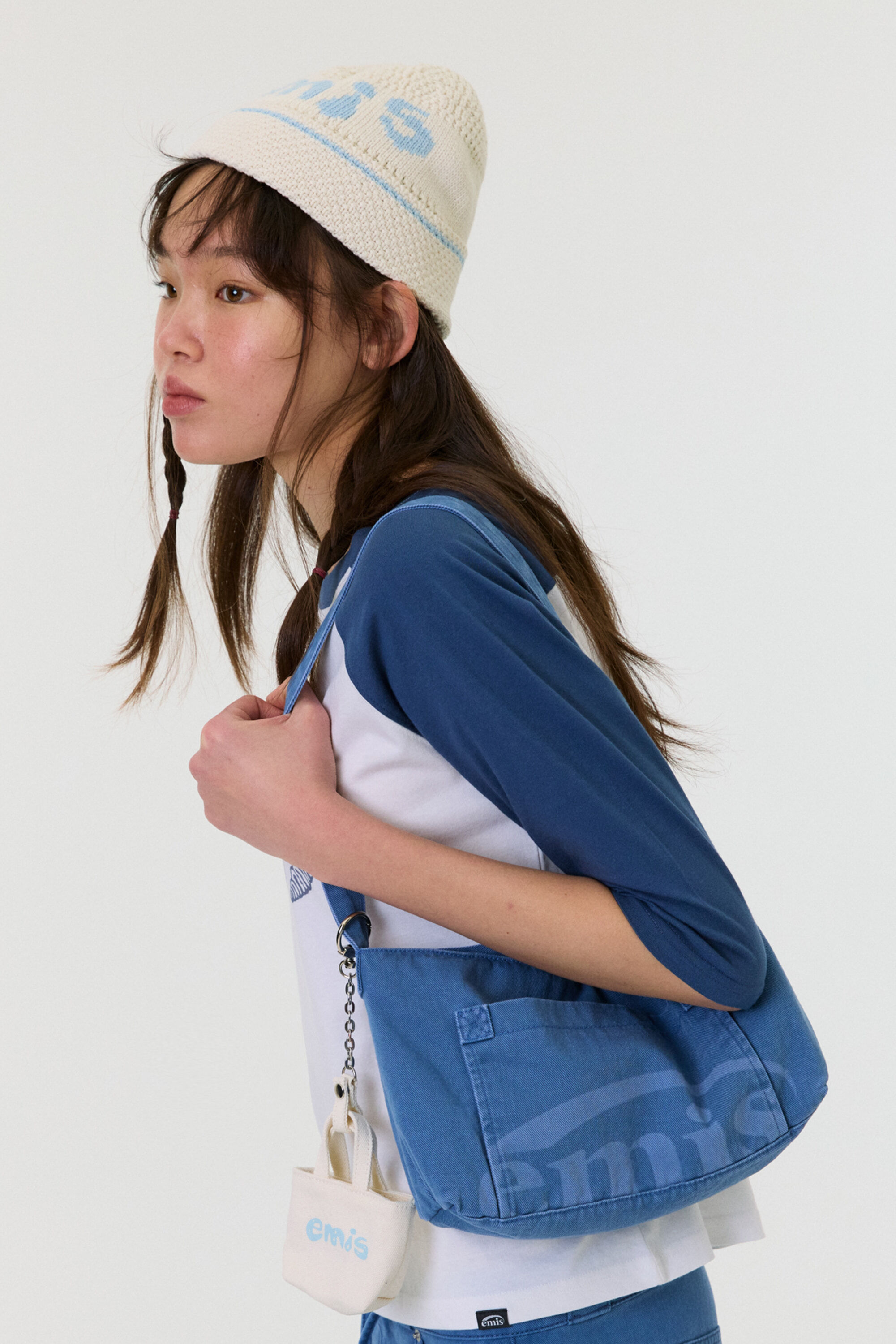 EMIS WASHED COTTON TOTE BAG
