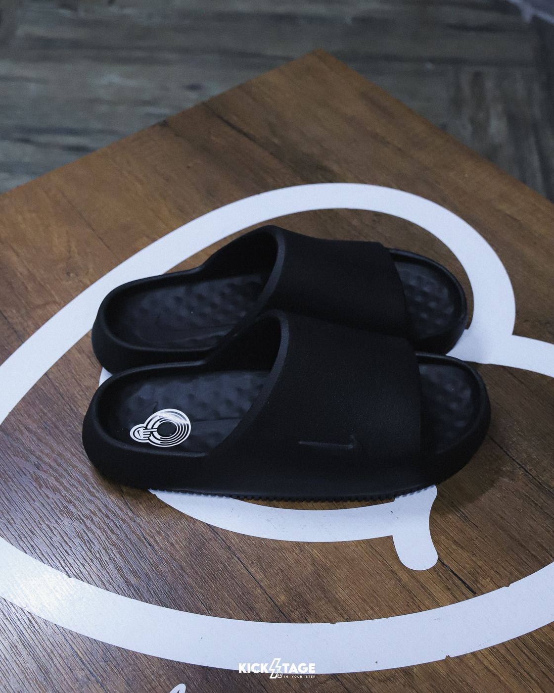 男鞋 NIKE CALM SLIDE 2.0 黑色 柔軟 休閒 橡膠外底 防水 拖鞋【IB0183-001】