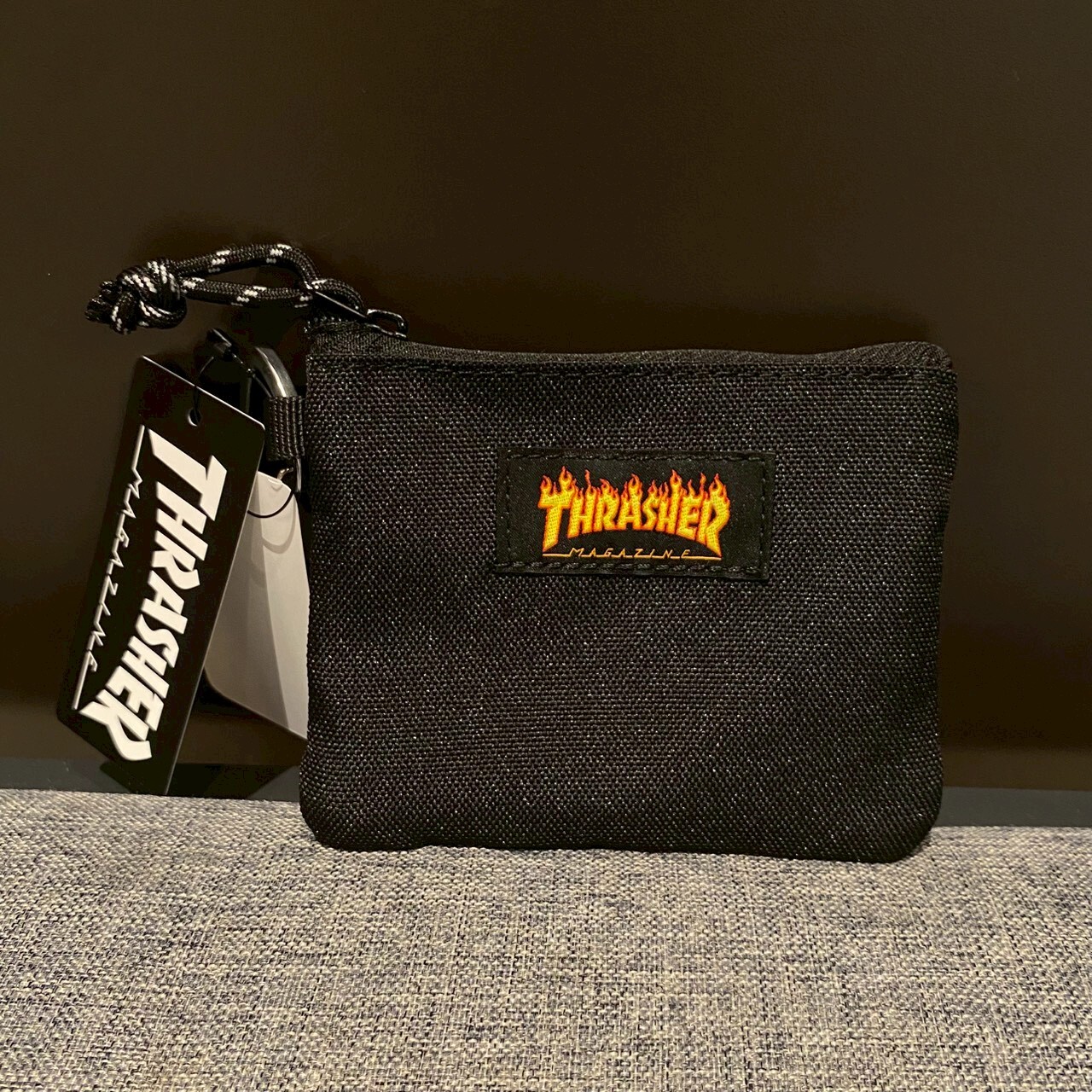 Thrasher 經典火焰 Logo 隨身萬用小包 THR-019