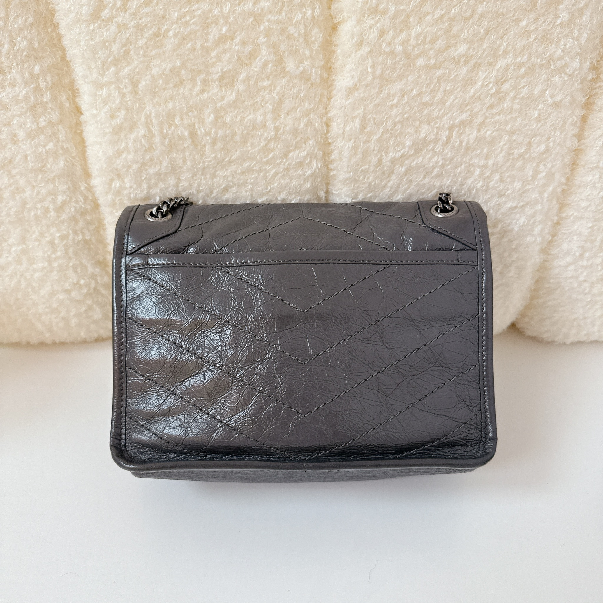 Saint Laurent Niki - Grey / GHW