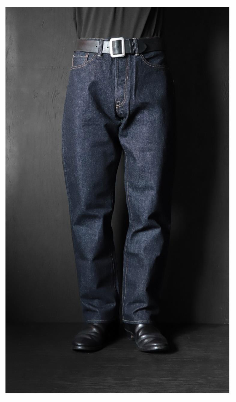 Black Sign 14oz BS Denim Pants / Dark Indigo (Coming soon)