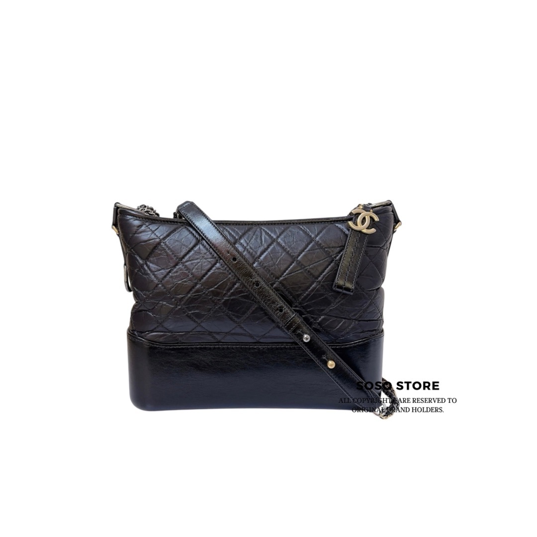 Chanel Gabrielle Hobo Bag - Navy / GHW & SHW