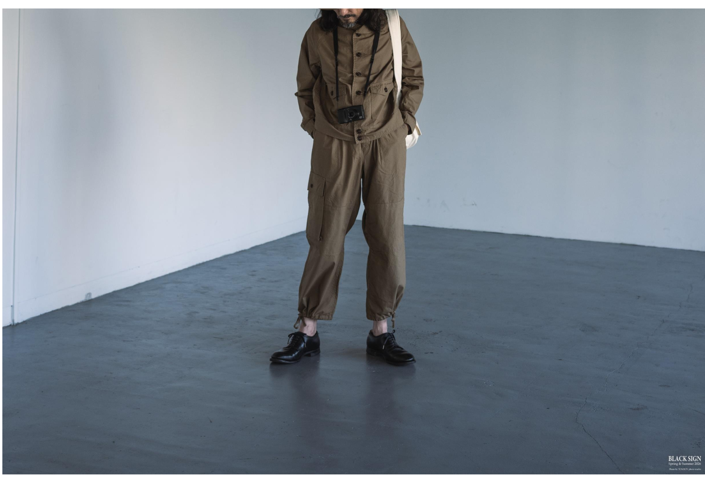 Black Sign Military Ripstop Field Trousers / Dust Beige (Coming soon)