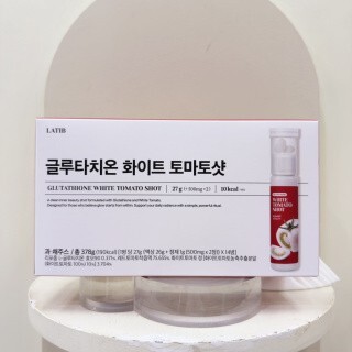 【直播】LX0609729 韓國 LATIB 穀胱甘肽白番茄煥白飲（1盒14瓶裝）