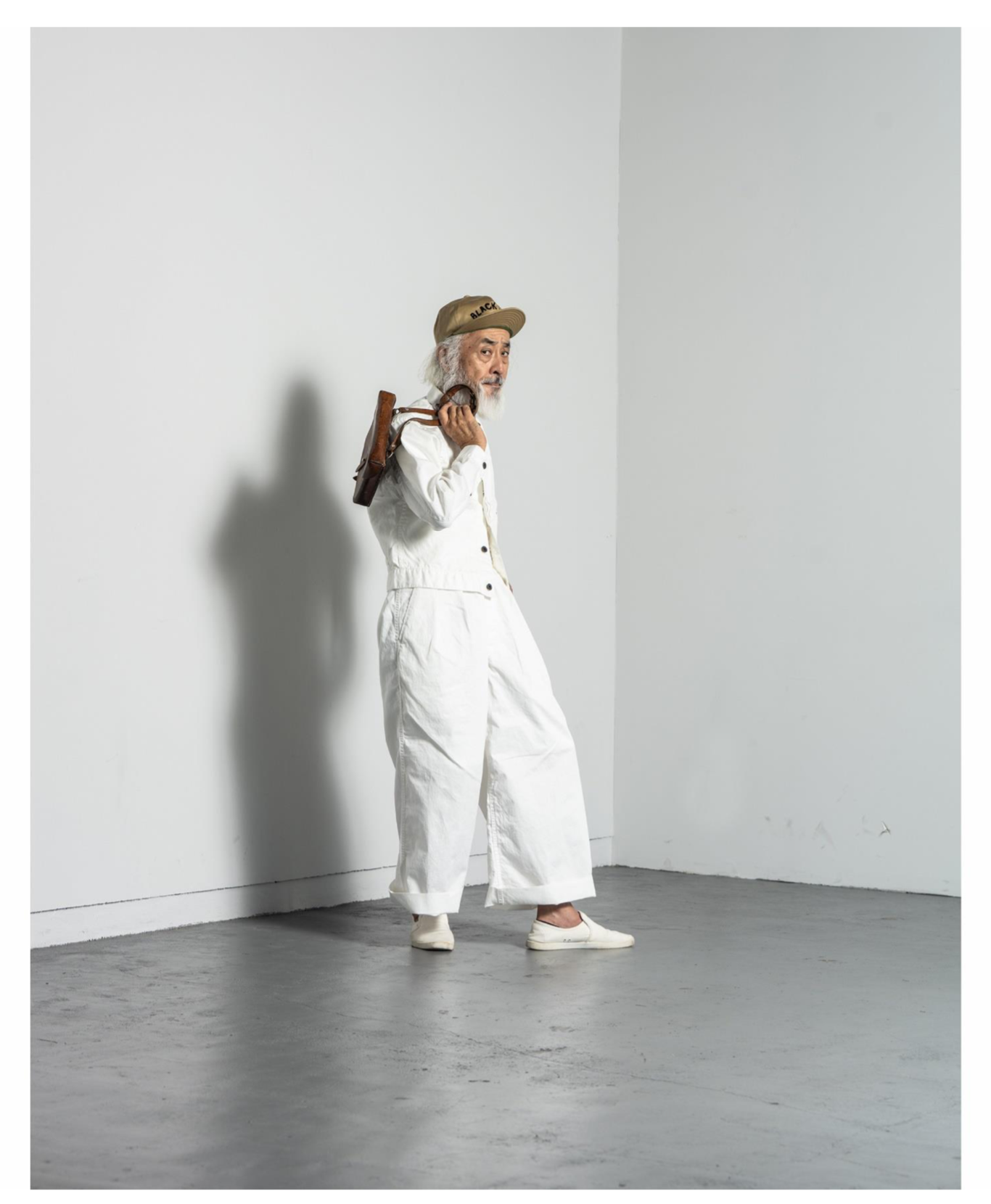 Black Sign CL Twill Pleats Jacket / Cloud White (Coming soon)