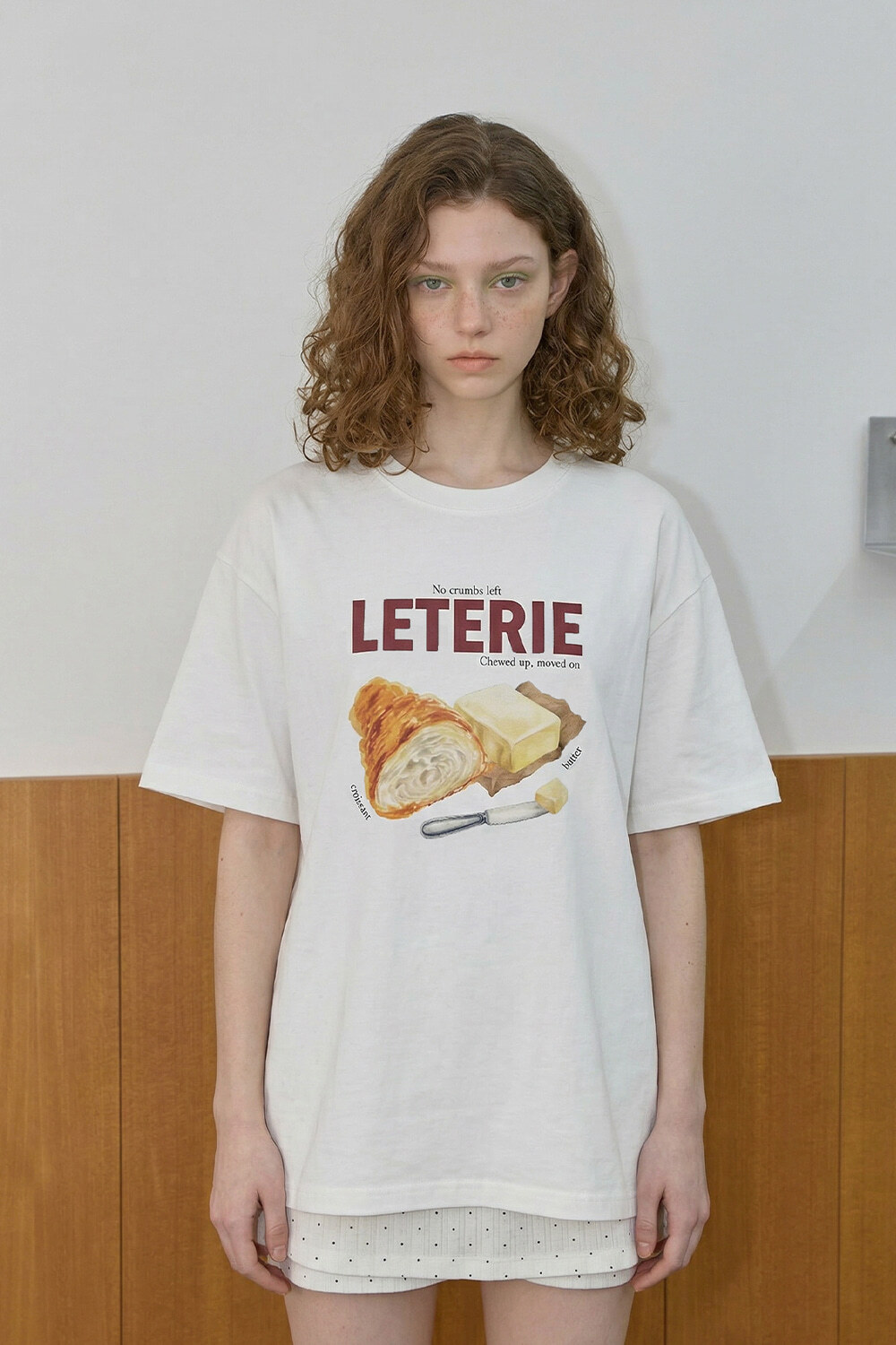 《限時團購優惠》LETERIE BUTTER CROISSANT T-SHIRT