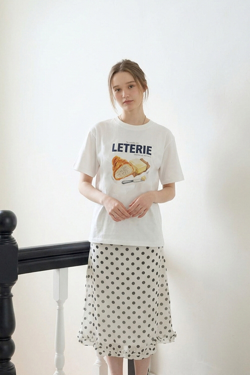 《限時團購優惠》LETERIE BUTTER CROISSANT T-SHIRT