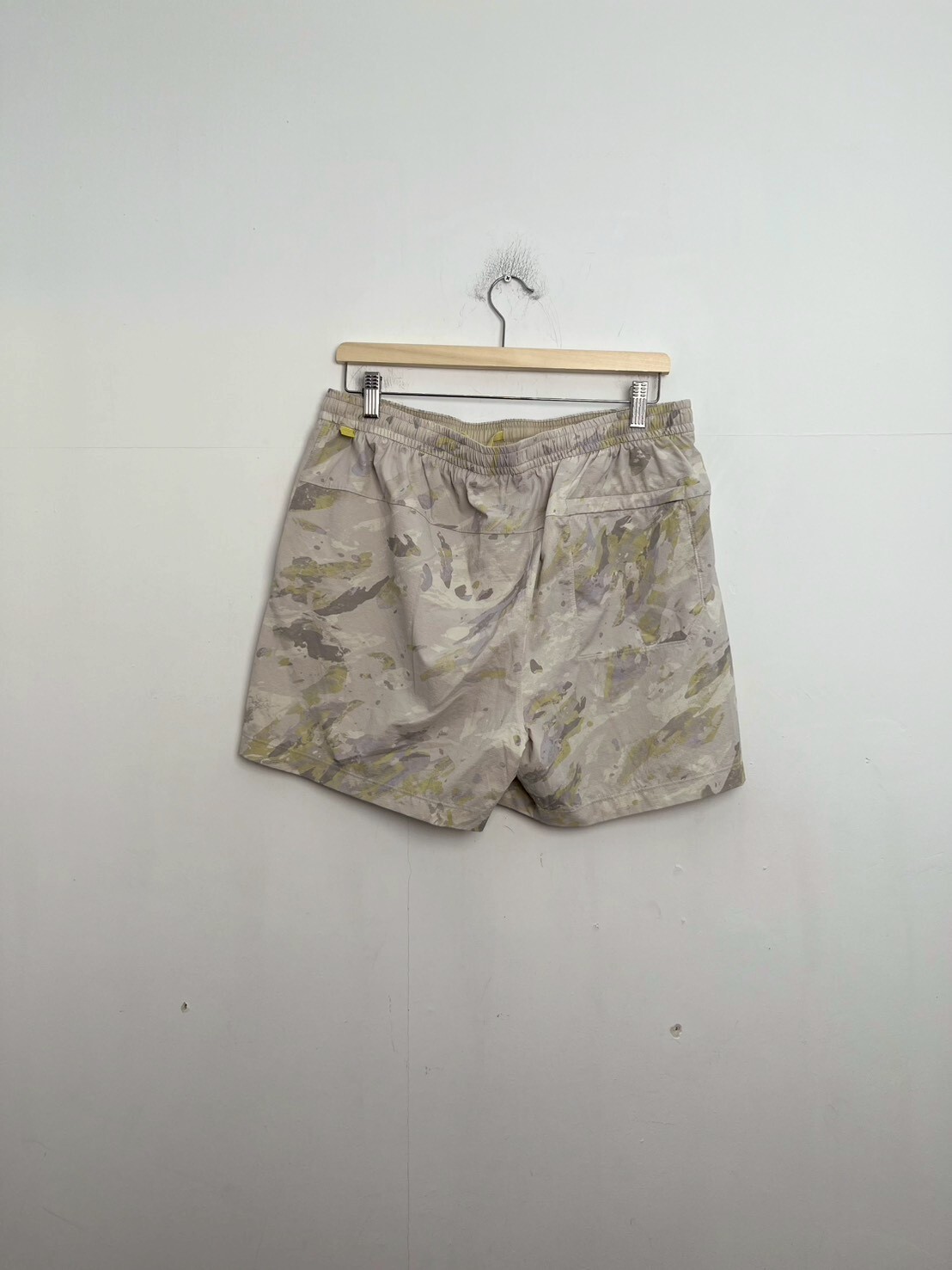 LULULEMON Printed Stretch Recycled-Ripstop Shorts SIZE XL