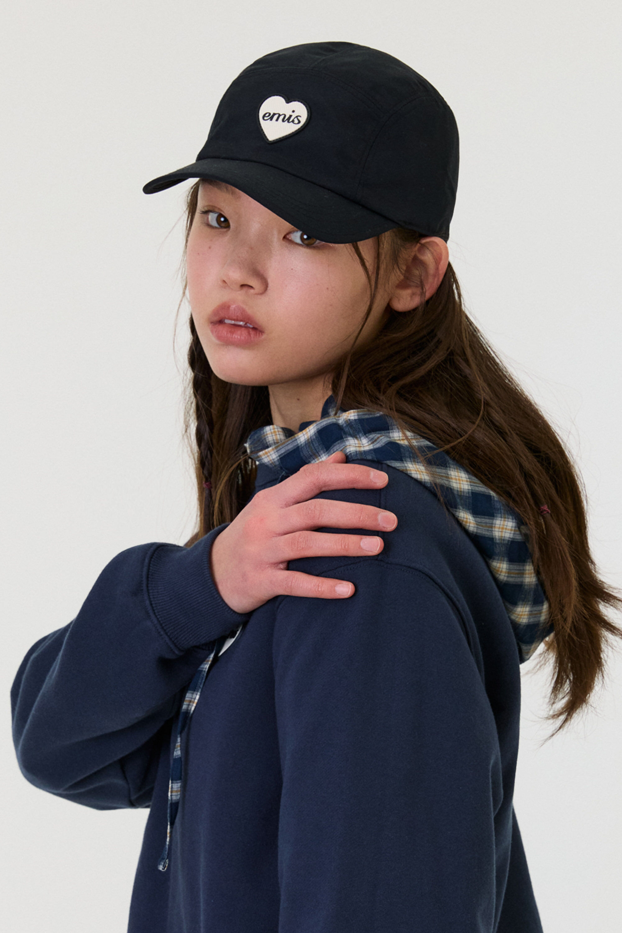 EMIS HEART RUBBER PATCH CAMP CAP