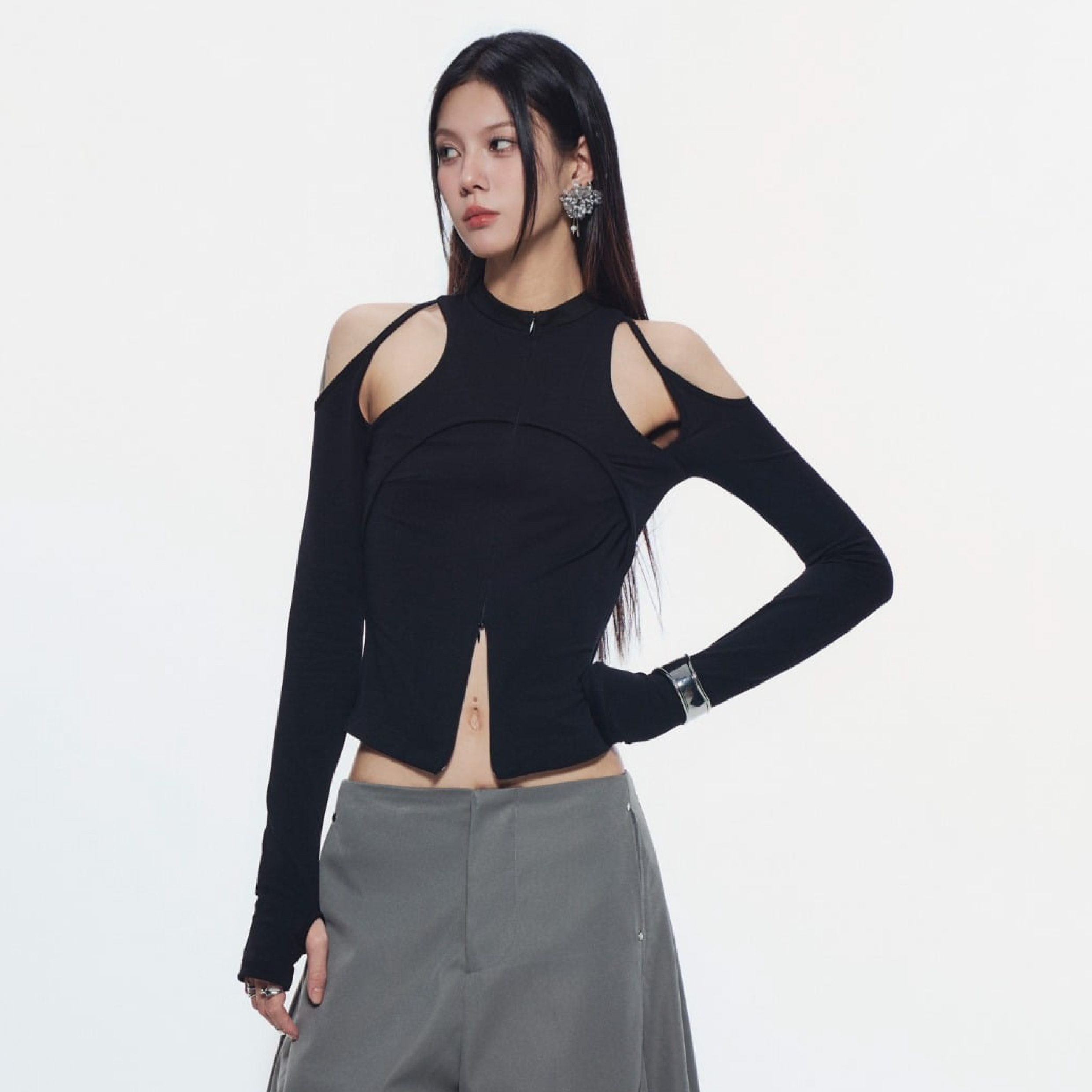 BUNNY HILL Caspian Long Sleeve Top