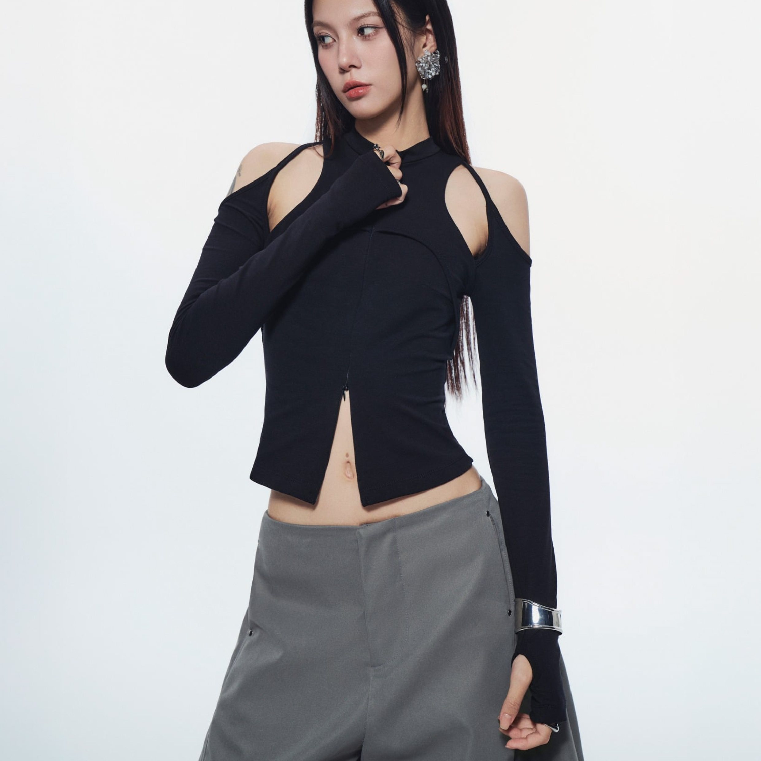 BUNNY HILL Caspian Long Sleeve Top