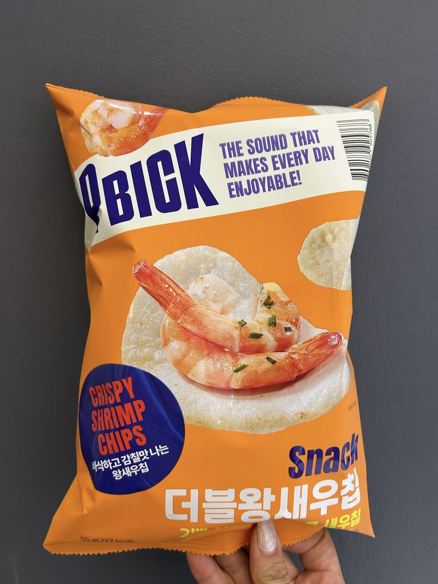 韓國PBICK雙蝦片55克 $23/1包 2包起$18