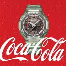 G-Shock CASIO 可口可樂®聯乘型號 GA-2100CC-3A