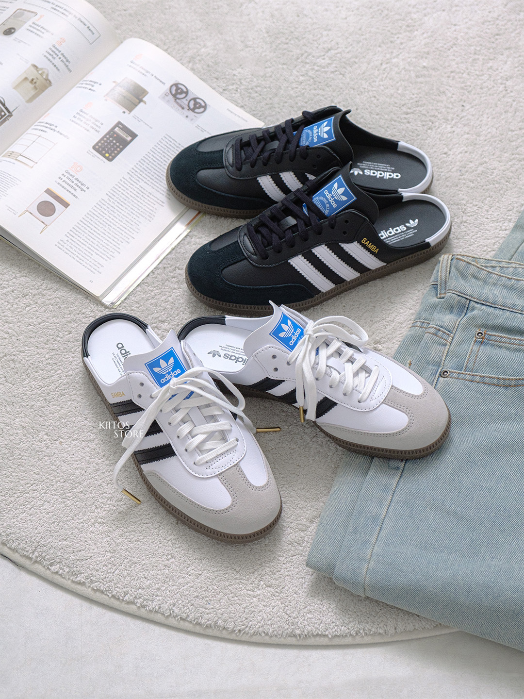 【預購】Adidas Samba OG Mule 焦糖底 經典 麂皮 穆勒鞋 半拖 懶人鞋 德訓鞋 男女鞋 LB3814 LB3815
