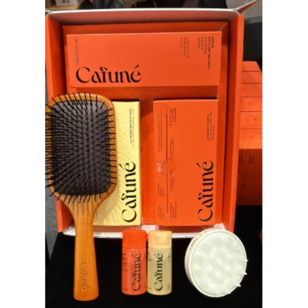 KOR-LLG0610-757 Cafune洗護套裝(Bias Shampoo 500ml+Bias Body Wash 490ml+Bias Clinic Treatment 200ml+Bias Shampoo 30ml+Bias Body Wash 30ml+wooden paddle brush+afterglow Silicon brush) (A8)