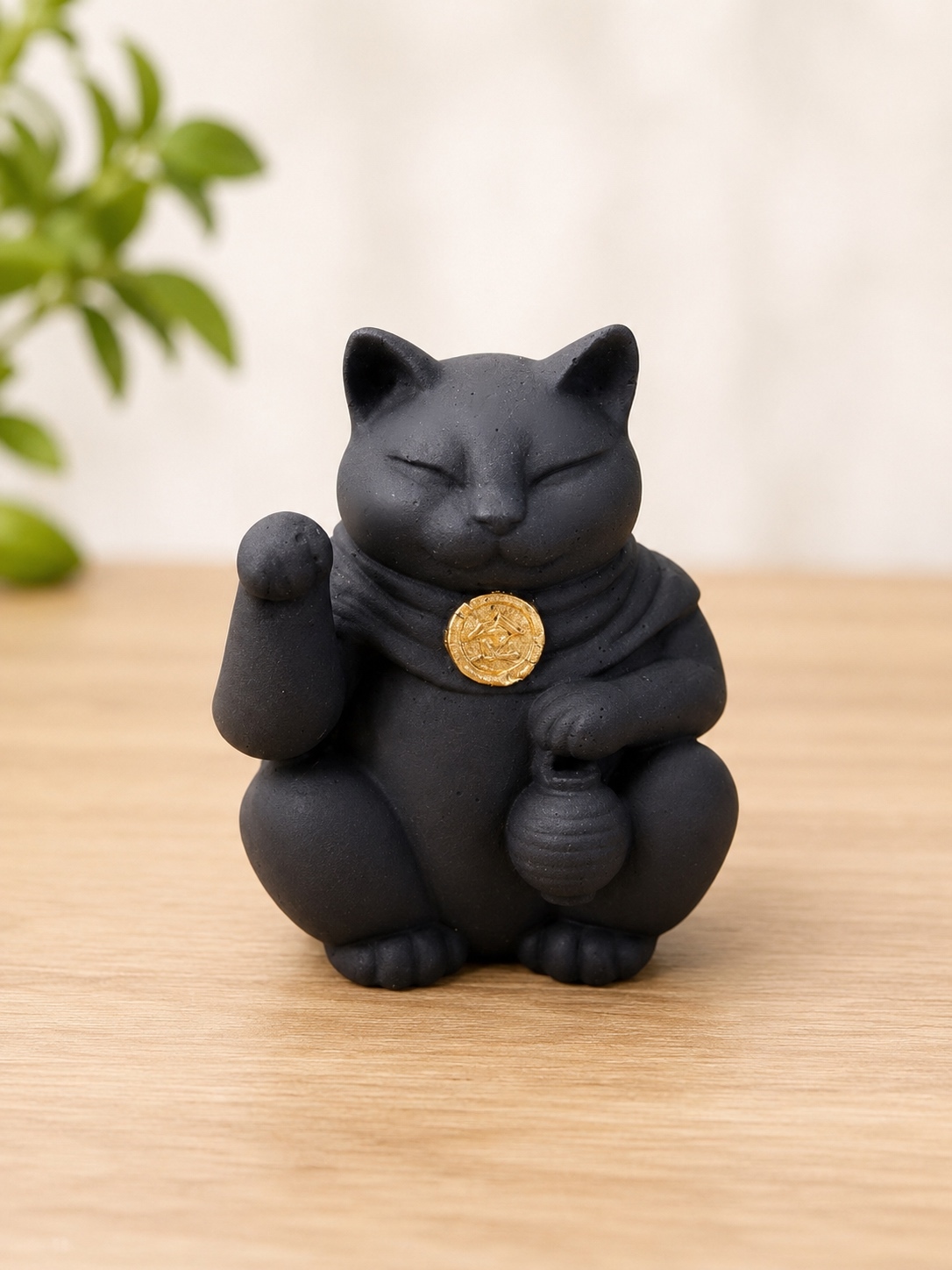 手工繪製 小人退散 玄武護主貓