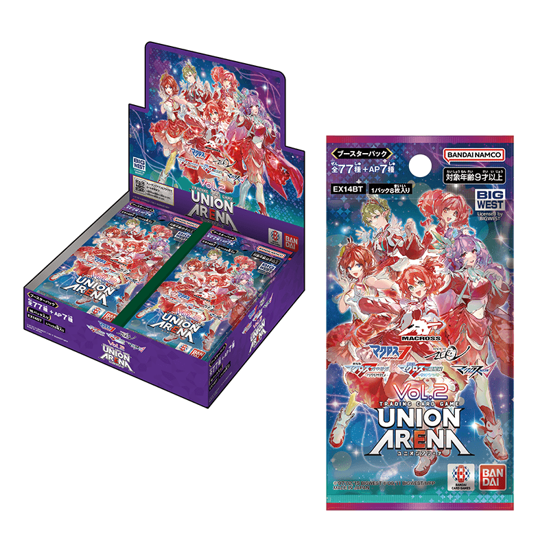 【EX14BT】UNION ARENA:「超時空要塞」系列 Vol.2 補充包 - EX14BT (原盒)