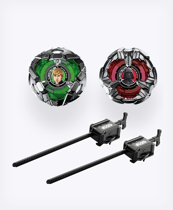 2026SS BEYBLADE X 戰鬥陀螺 X STARWARS 星際大戰 BX-00 路克天行者 達斯維達 聯名 兩顆陀螺 附發射器 日版 現貨 正品