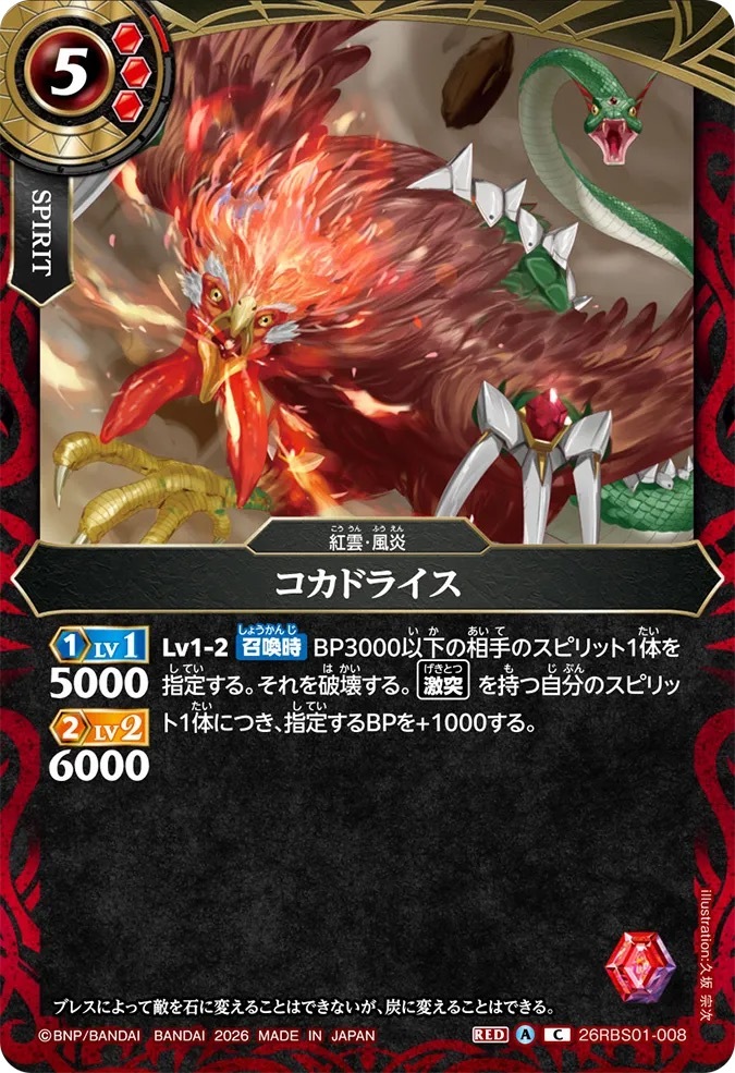 26RBS01-008C コカドライス