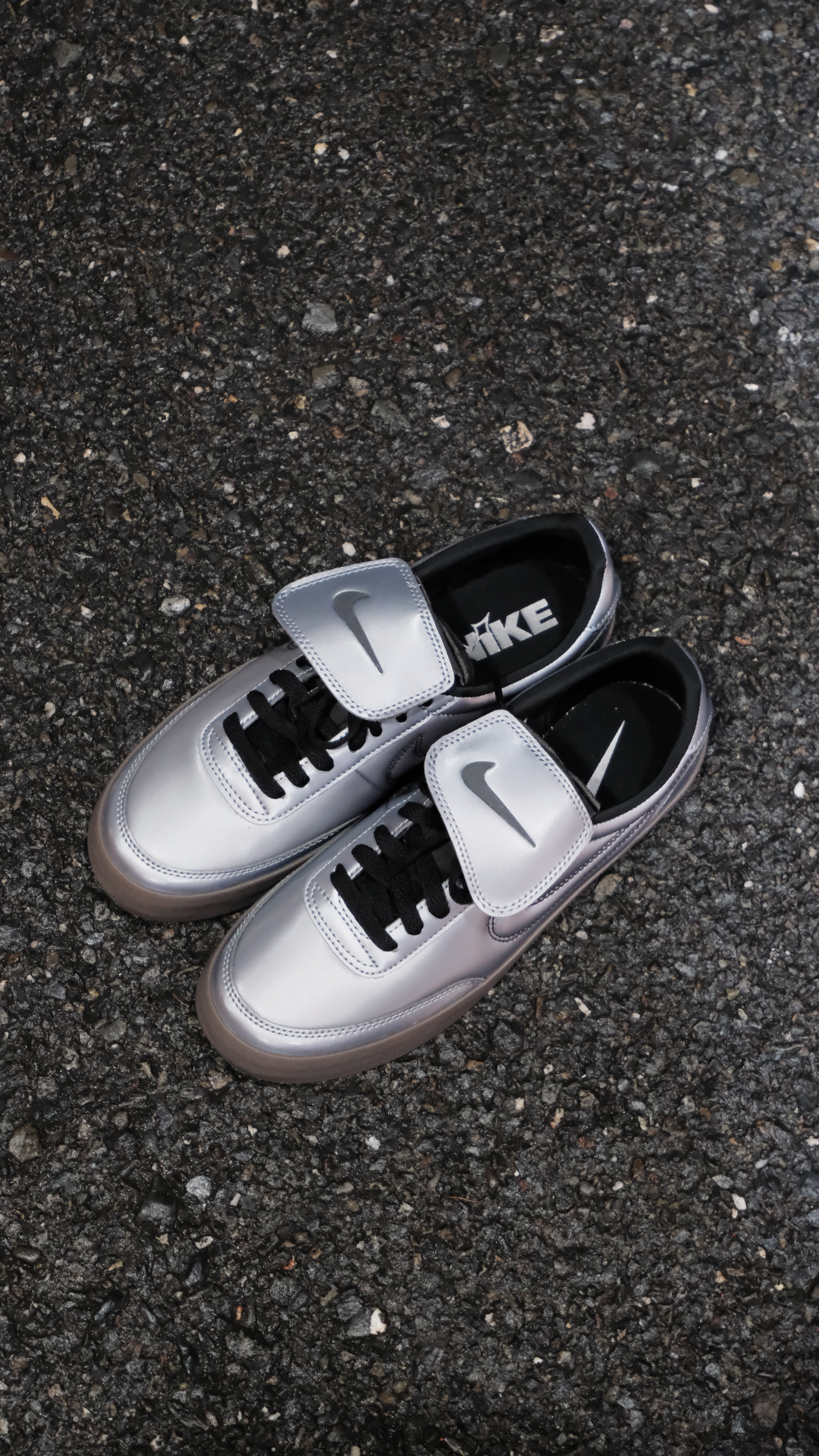 Nike Killshot 2 Premium 銀皮棕底 翻蓋鞋舌 男鞋 休閒鞋 IM4842-099