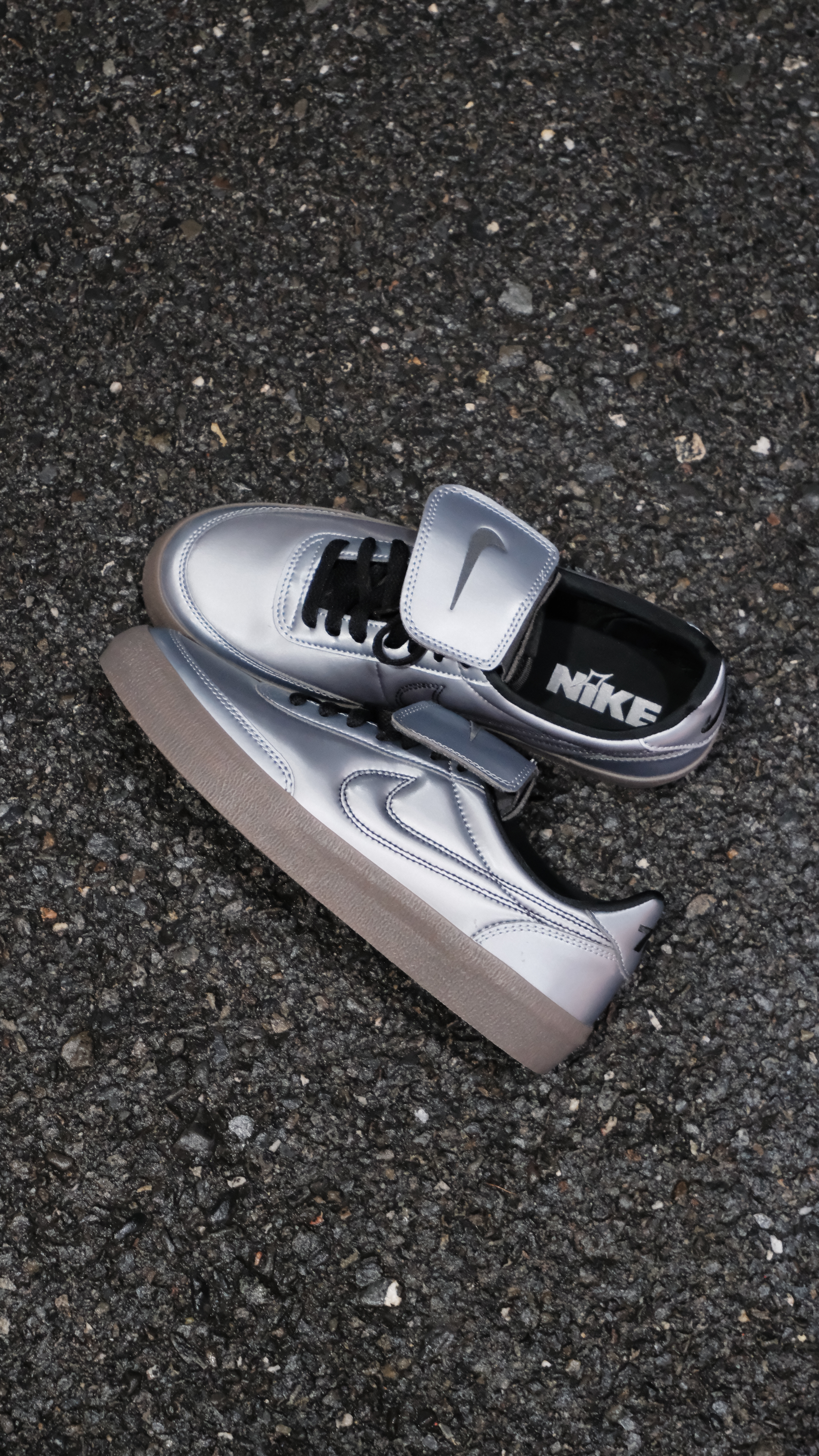 Nike Killshot 2 Premium 銀皮棕底 翻蓋鞋舌 男鞋 休閒鞋 IM4842-099