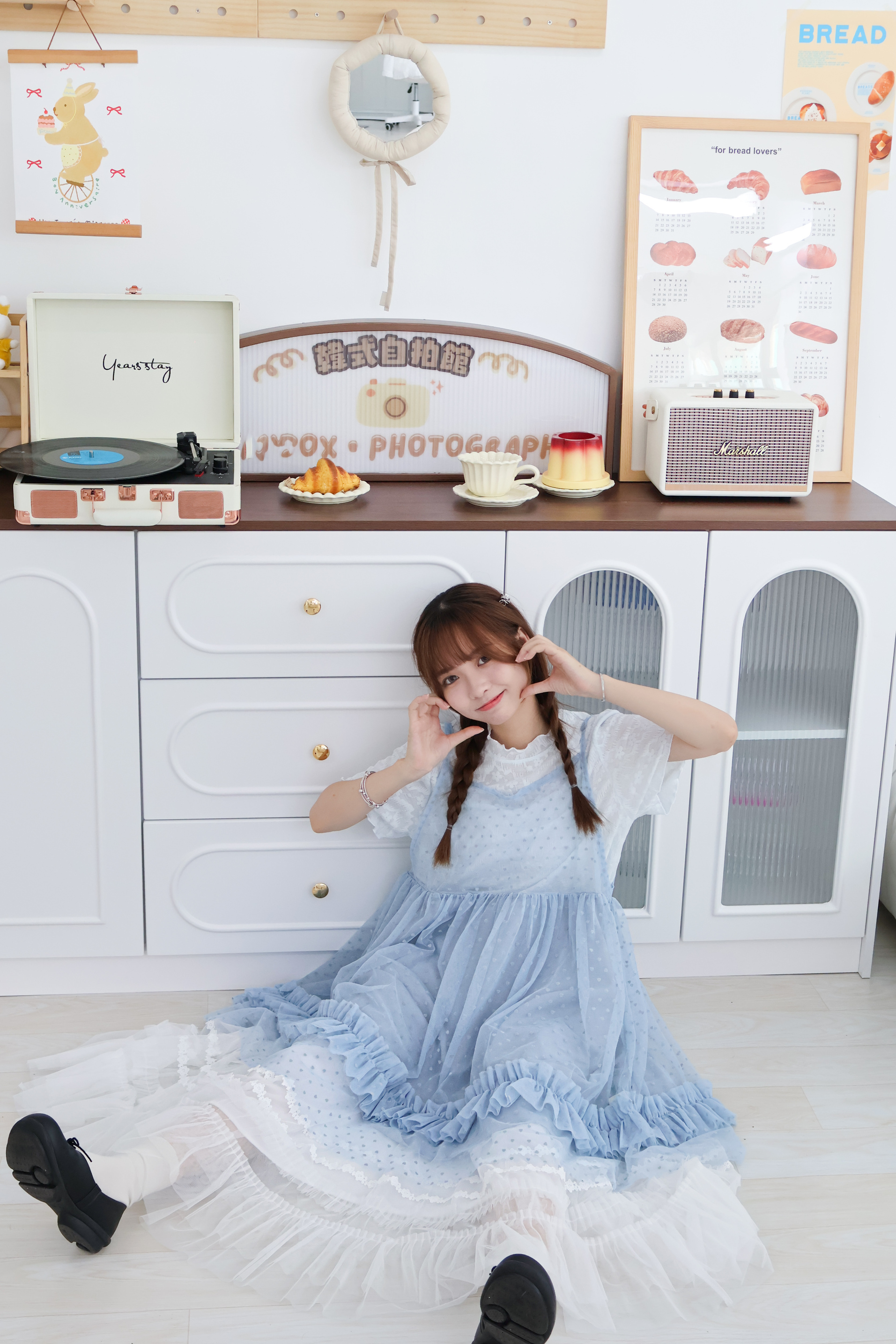 美～心形Ruffle紗紗吊帶 · 2色入