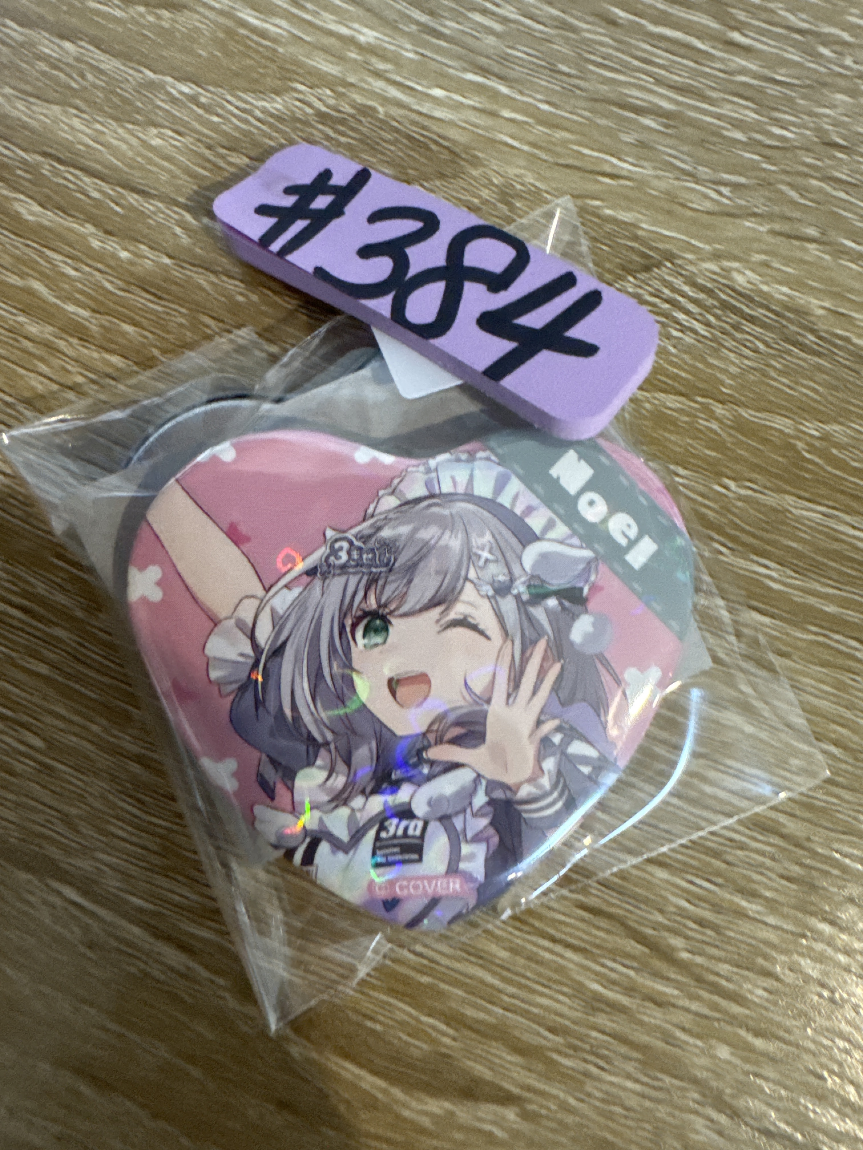 HOLOLIVE NOEL 襟章 #384
