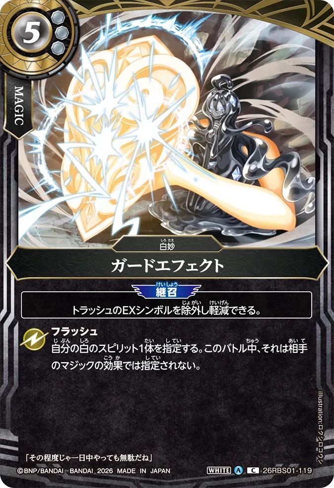 26RBS01-119C ガードエフェクト