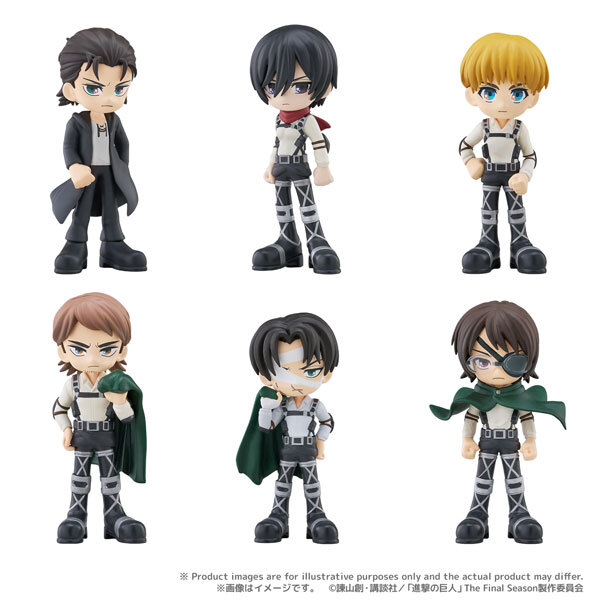 「ACG.GO」「預購」Bushiroad Creative PalVerse《進擊的巨人 The Final Season》公仔 (整盒6入)