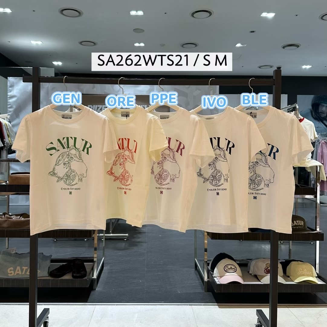 《限時團購優惠》Satur tshirt WTS21