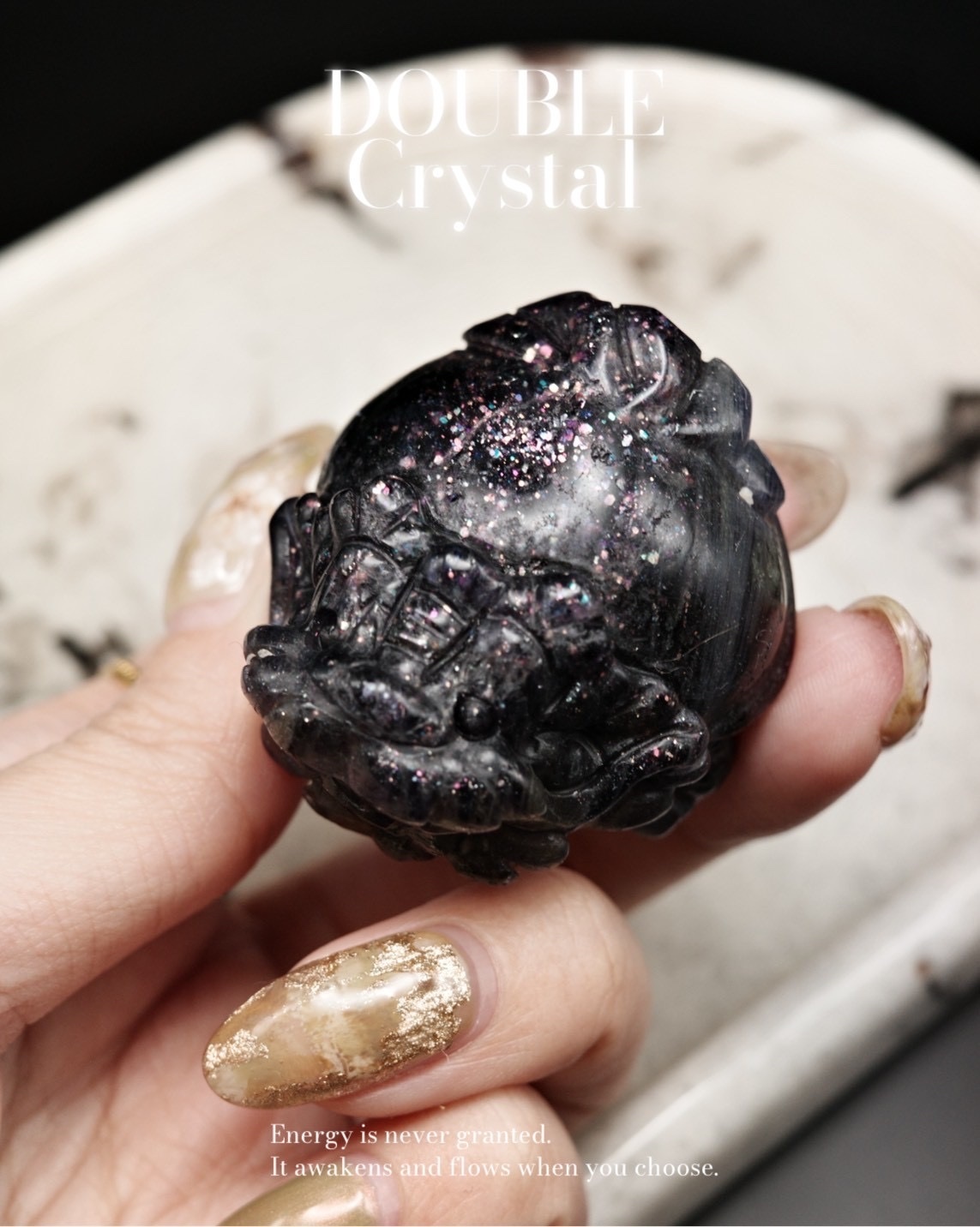 高品血滴堇青｜招財自律｜龍龜