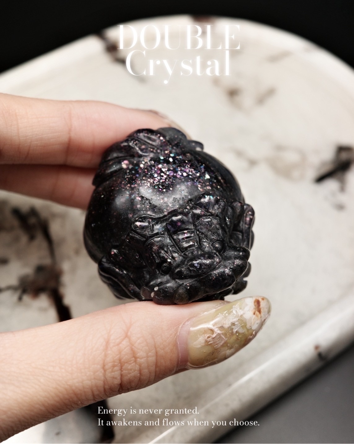 高品血滴堇青｜招財自律｜龍龜