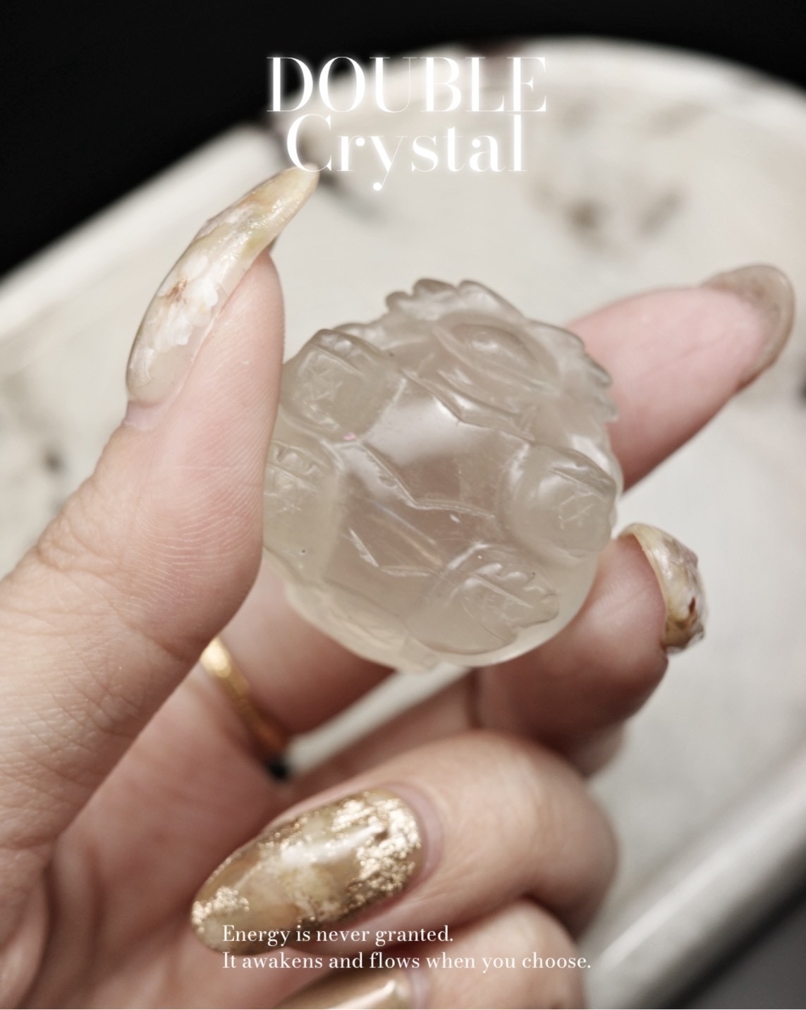 Moonstone月長石｜招財療癒｜龍龜