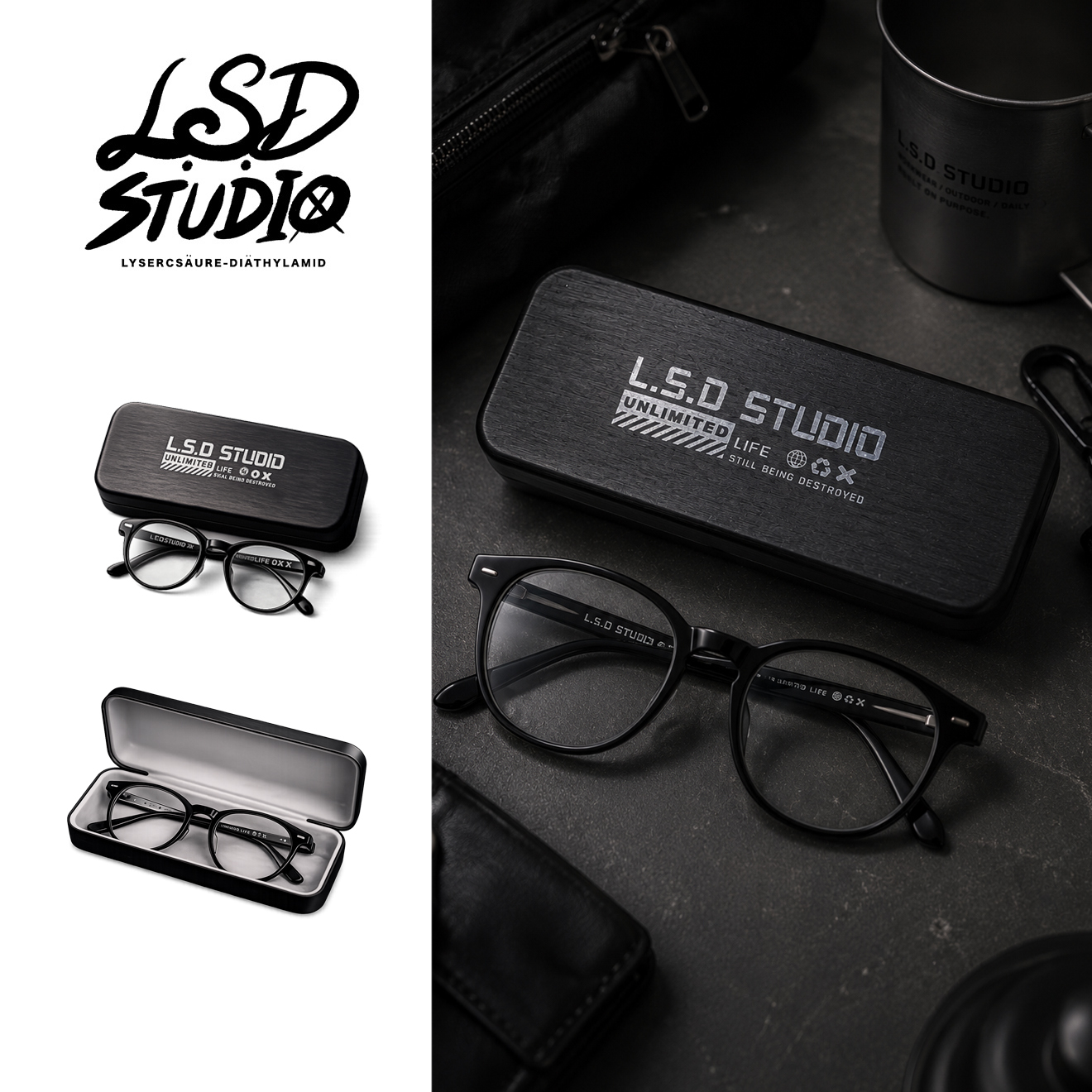 L.S.D Glasses Case|硬殼眼鏡收納盒