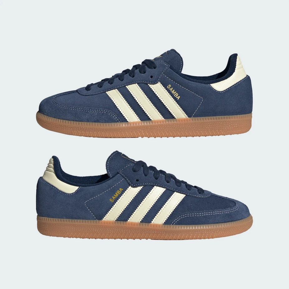 【預訂】ADIDAS ORIGINAL SAMBA 麂皮深夜藍-MEN
