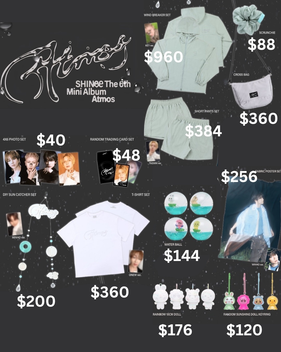 SHINee The 6th Mini Album 【 Atmos 】 MD