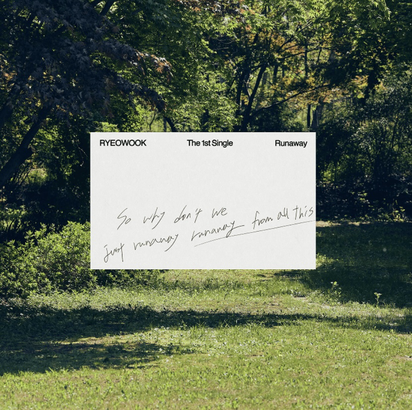 SUPER JUNIOR - RYEOWOOK 1st SINGLE ALBUM 【RUNAWAY】