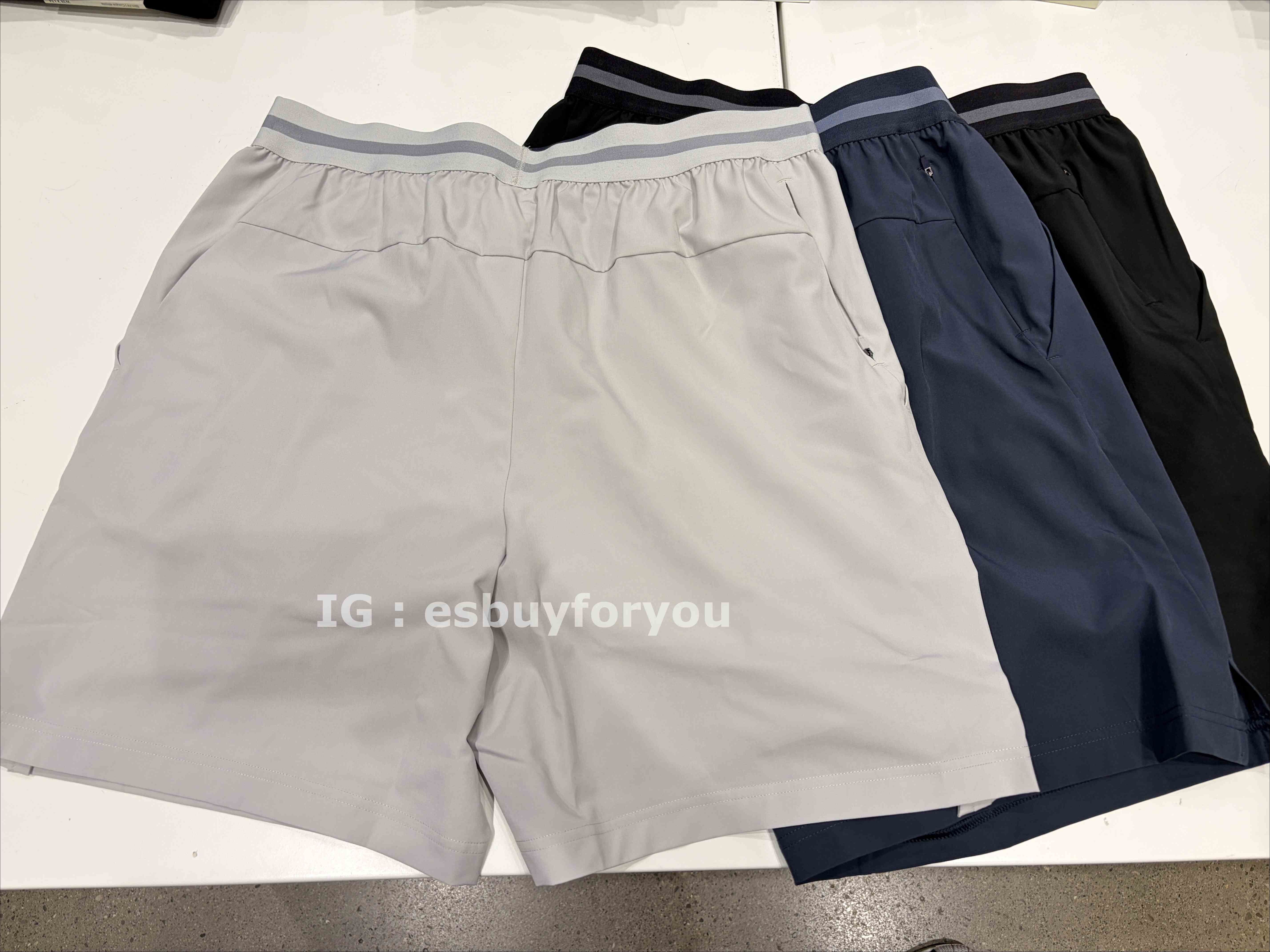 CK 男大人 機能型 經典造型褲頭 涼感短褲 (長度7) (3色)