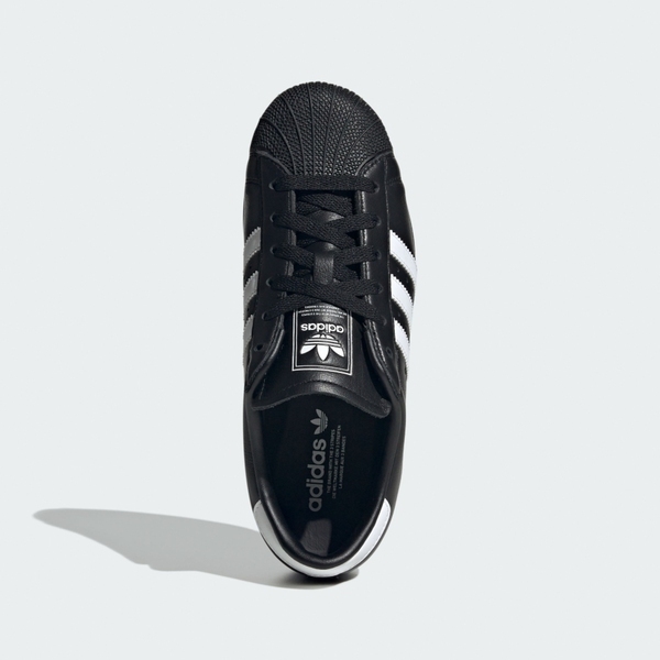 Adidas Superstar Lo Pro W KI6824 女 休閒鞋 復古 皮革 流行 黑 貝殼鞋 薄底