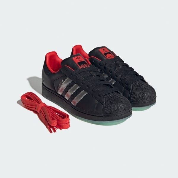 Adidas 愛迪達 Superstar II Coca-Cola KH6891 男女 休閒鞋 復古 皮革 流行 黑