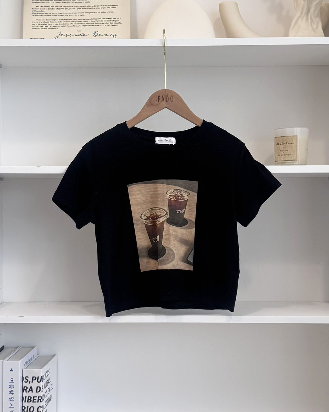 法朵Fado shop｜夏日消暑☕️冰美式百搭印花短T 0215154 三色