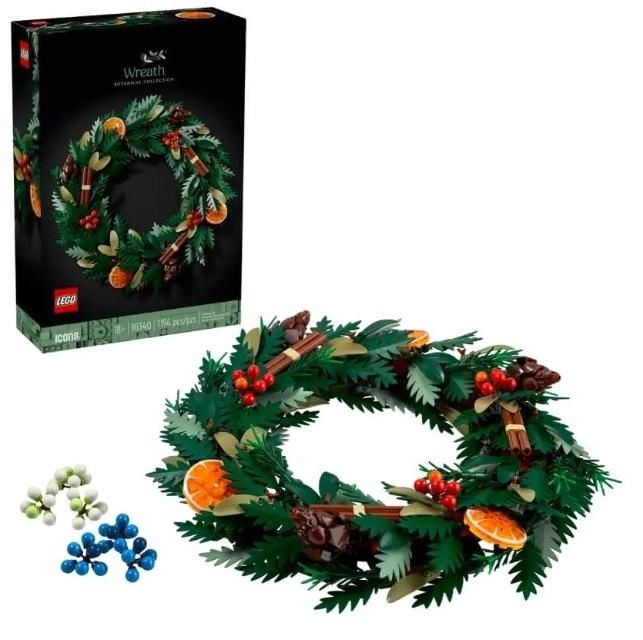 【玩具研究中心】LEGO 樂高 Botanicals 花圈 10340