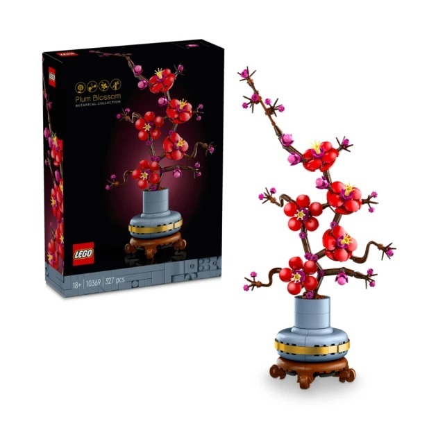 【玩具研究中心】LEGO 樂高 Botanicals 梅花束 10369