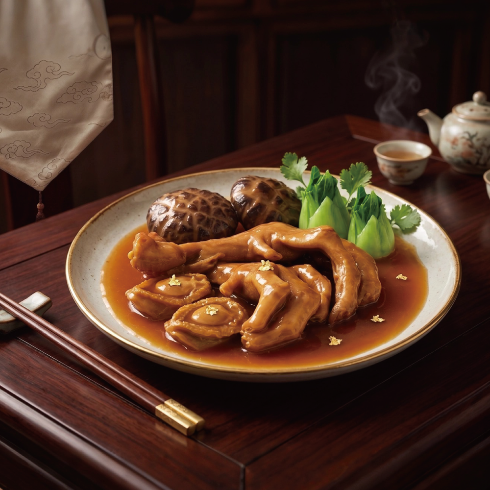 阿一鮑魚扣鵝掌 (盒裝)