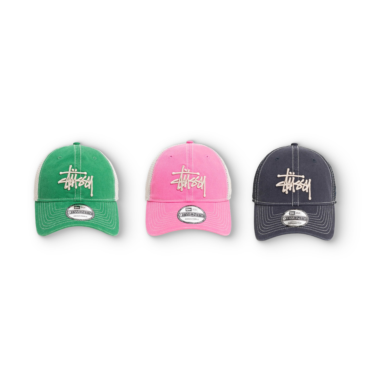 【車庫服飾】STUSSY 9TWENTY WASHED BASIC TRUCKER
